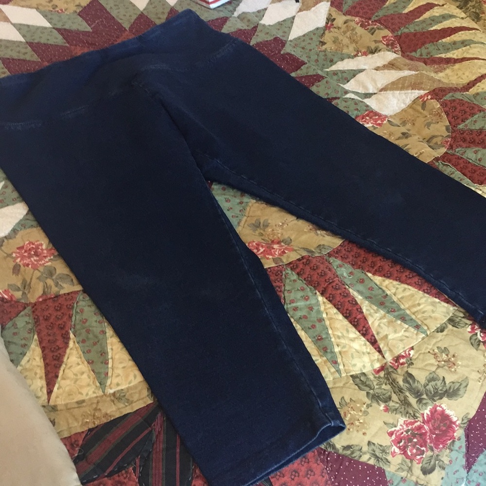 EUC Soft Surroundings denim capris